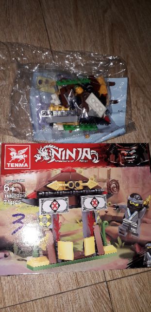 Lắp ráp NLego Ngôi Đền thiêng Ninjago 6204