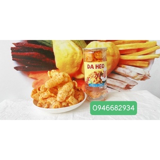 Lon pét 150gr da heo lắc muối ớt siêu ngon