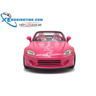 Xe mô hình Suki’S Honda S2000 1:24 (Hồng)