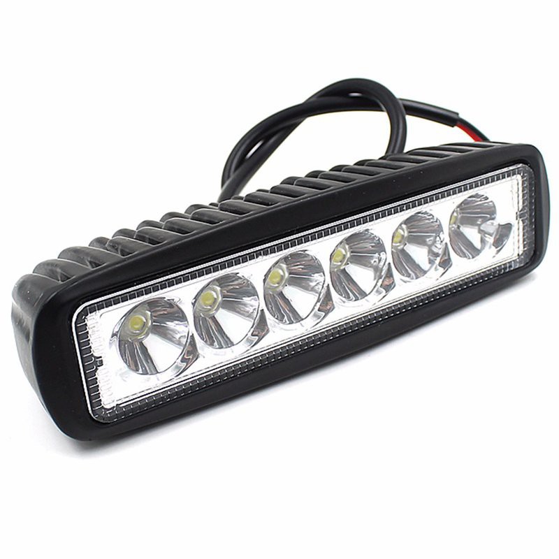 Đèn pha C6 6 led thẳng dùng xe đạp điện xe máy xe ô tô