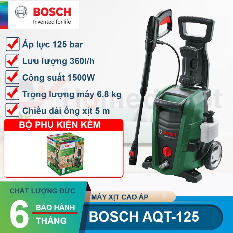 Máy xịt rửa cao áp Bosch Aquatak 125