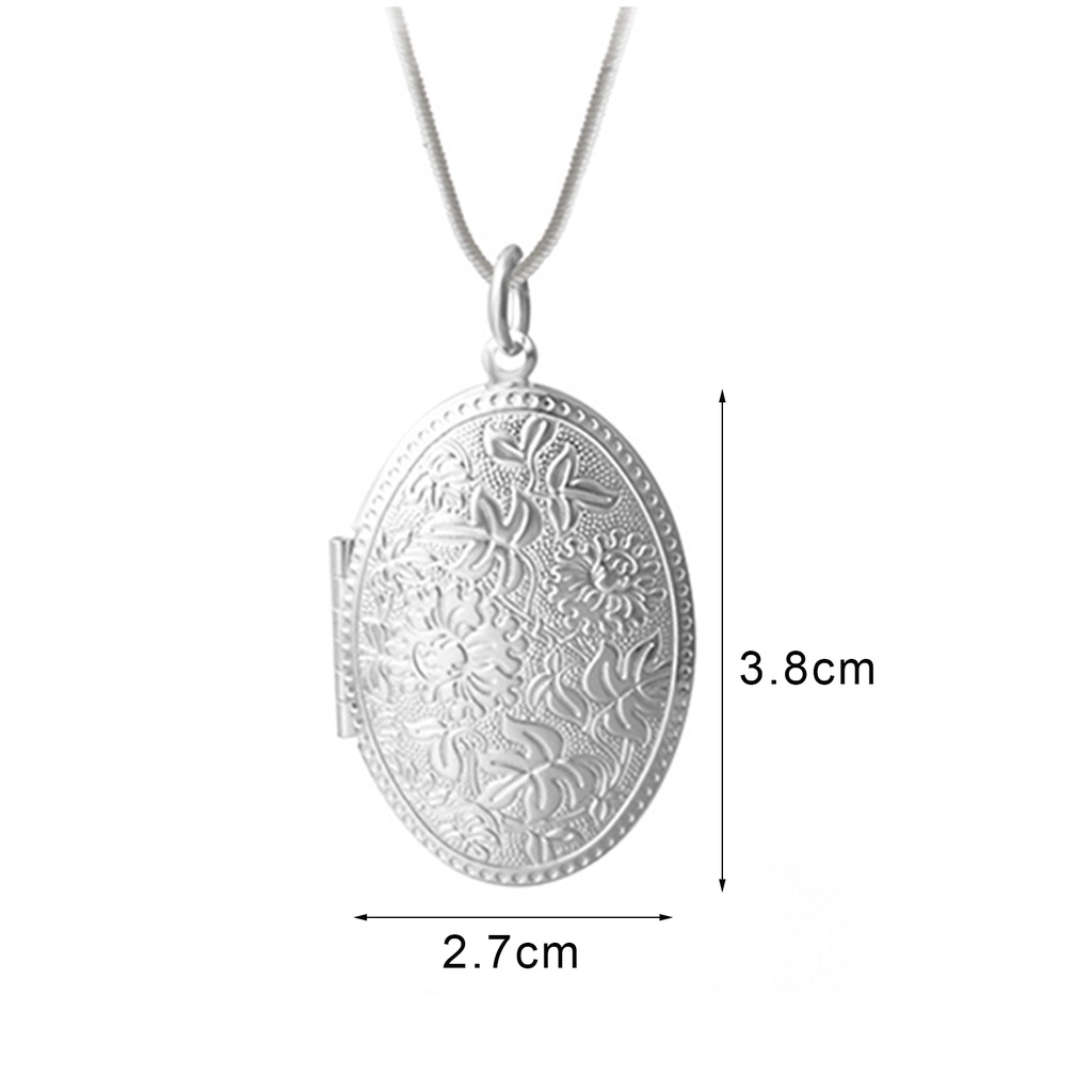 Dây chuyền mạ bạc thiết kế chạm khắc tinh xảo cá tính dành cho nam và nữ