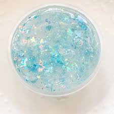 Slime trong kim tuyến giấy nhiều màu 100ml SLM13 thủ công handmade