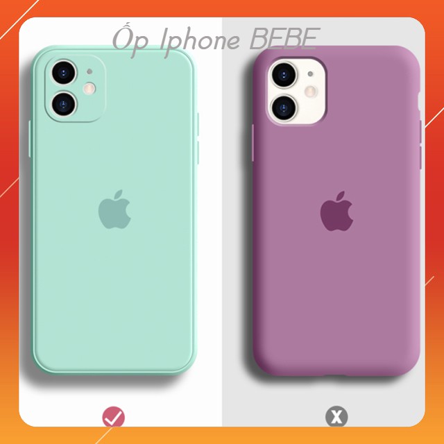 ỐP LƯNG 12 chống bẩn logo táo cho iPhone 12 / 12 MINI / 12 PRO / 12 PRO MAX [Loại xịn full viền có lót nhung]