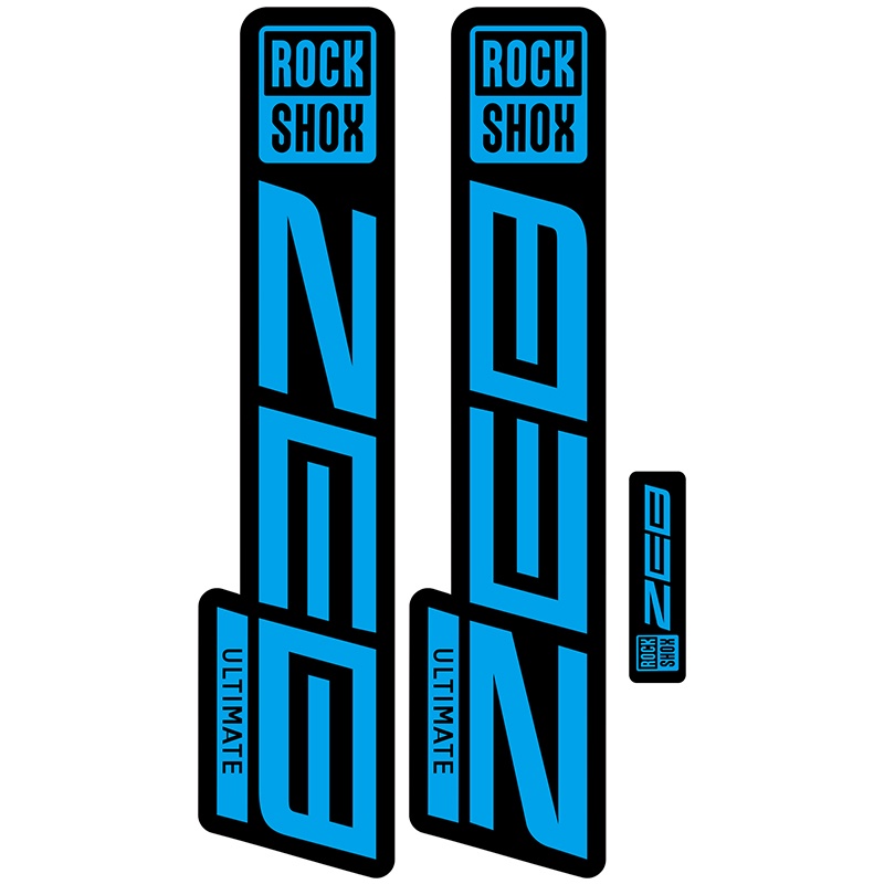 Miếng Dán Trang Trí Phuộc Trước Cho Xe Đạp Leo Núi Rockshox ZEB ULTIMATE 2021