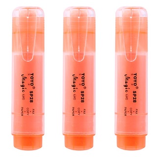 COMBO 3 BÚT ĐÁNH DẤU DẠ QUANG TOYO