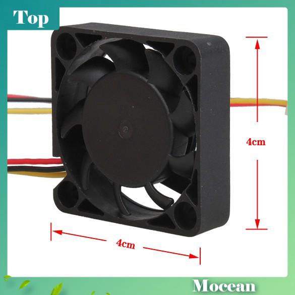 Quạt làm mát 3 chốt 40x40x10mm dc 12v cho cpu