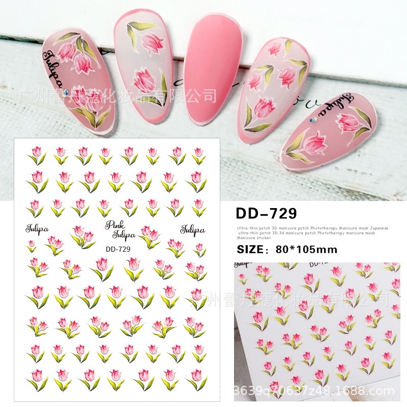 Stick dán móng hoa tuy líp