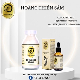 Combo tái tạo Hoàng Thiên Sâm
