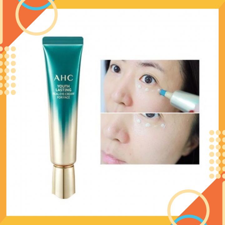 Kem Dưỡng Mắt AHC Time Rewind Real Eye Cream For Face,Ngăn Ngừa Nếp Nhăn,Loại Bỏ Quầng Thâm [ Chính - Hãng ] | BigBuy360 - bigbuy360.vn