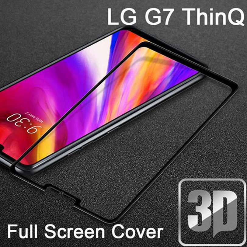 Kính Cường Lực 3D Thiết Kế Cong Viền Cho LG G7 ThinQ