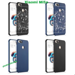 Xiaomi Mi5x / A1 - Ốp lưng chống sốc hoa văn rồng