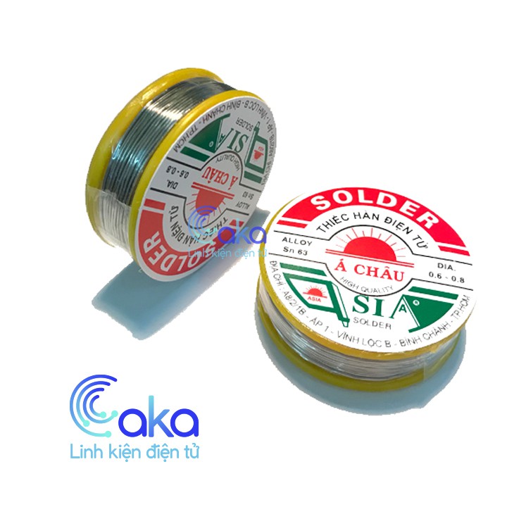 LKDT Thiếc hàn Á Châu 0.8mm Sn63 Pb37 16g (Solder Wire)