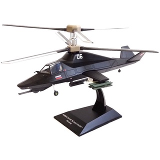 Mô hình diecast tỷ lệ 1:72 trực thăng tàng hình Ka-58, hãng Altaya / DeAgostini.