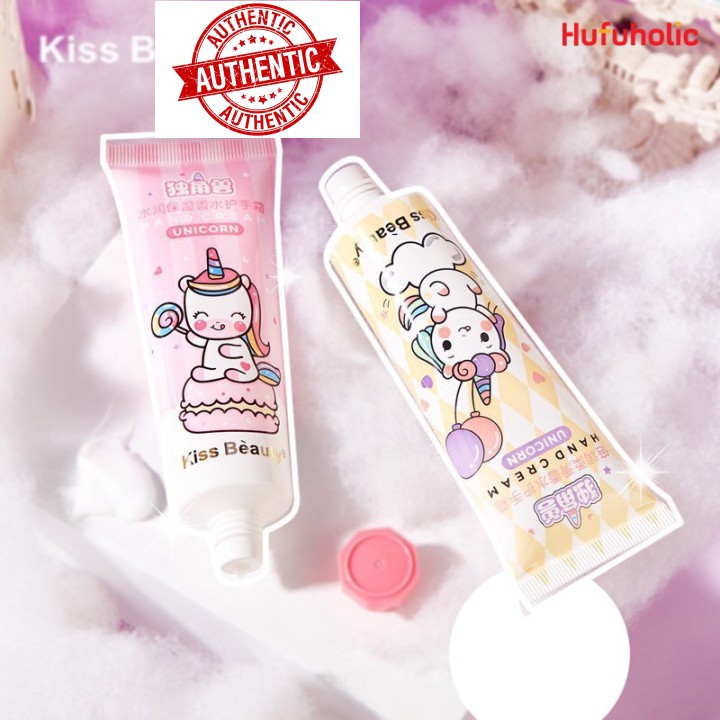 [Mã giảm giá] Kem tay KISS BEAUTY Unicorn Hand Cream hương nước hoa dưỡng ẩm mềm mịn KISS03