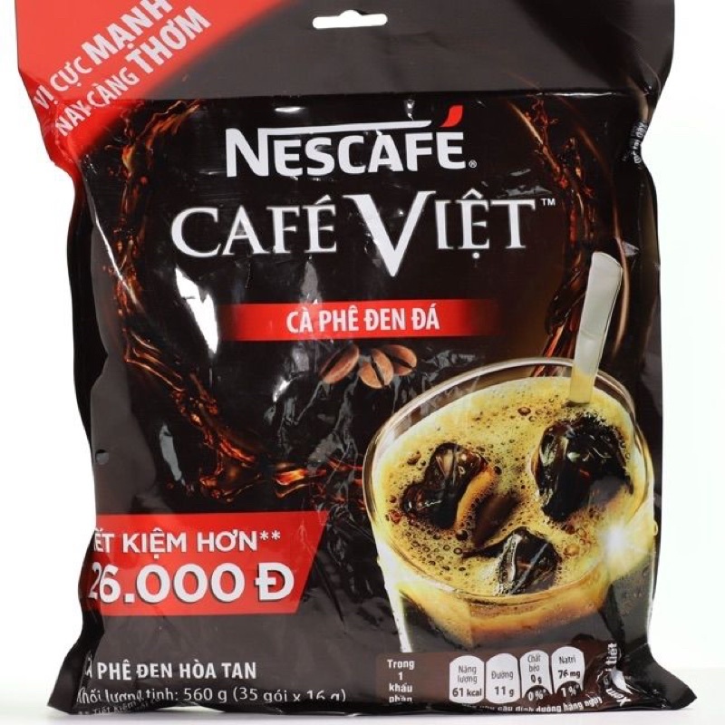 Cà phê Việt Nescafe 560g (35 gói x 16g)