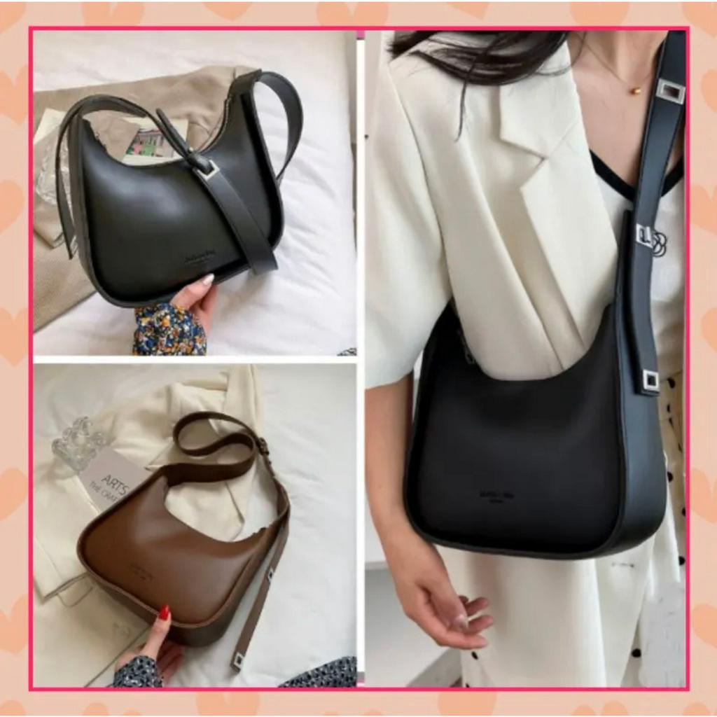 Túi Xách Đeo Chéo Nữ Da Dầy 2 Ly Dây Có Khoá Điều Chỉnh Sang Chảnh Phong Cách Hàn Quốc Nguyenlyly H15