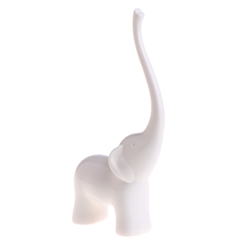 Flgo Hộp Đựng Trang Sức Có Giá Đỡ Nhẫn Hình Chú Voi Nhiều Tầng Trang Trí Phòng Ngủ Sắp Xếp Gọn Gàng Cho