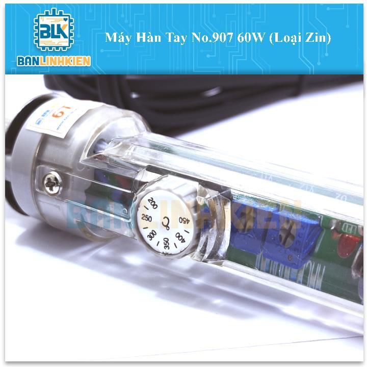 Mỏ Hàn Tay No.907 60W Loại Zin có điều chỉnh nhiệt độ