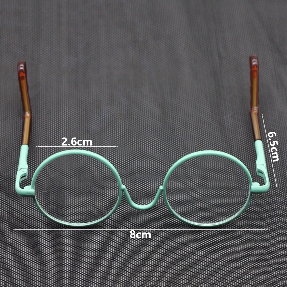 ROW Fashion Colorful Toy Suit For 12/18 Inch Small Eyeglass Doll Glasses