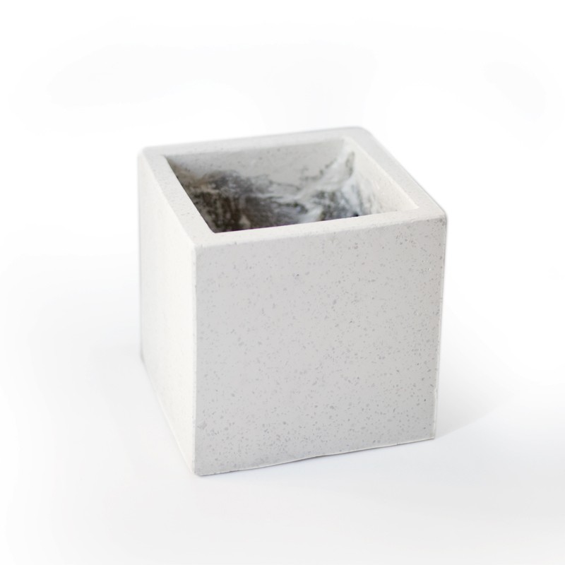 Chậu xi măng vuông trồng cây 20x20 cm - BC58