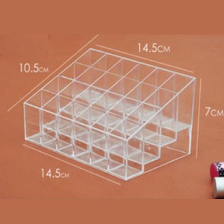 Khay đựng son meka trong suốt 24 ô