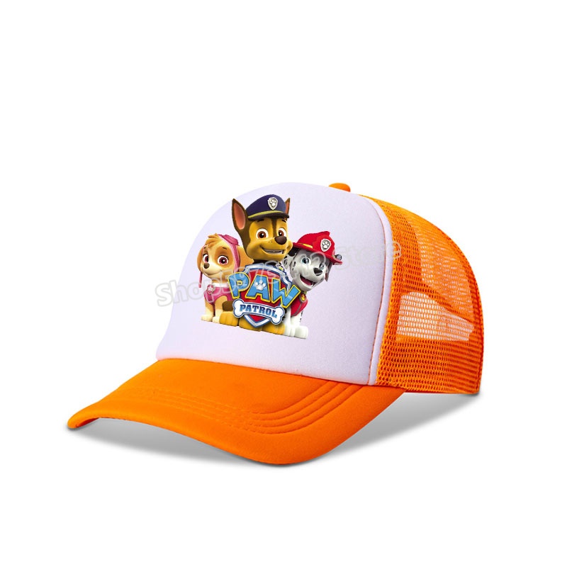 Nón Lưỡi Trai Thoáng Khí In Hình Paw Patrol Thời Trang Mùa Hè Cho Bé