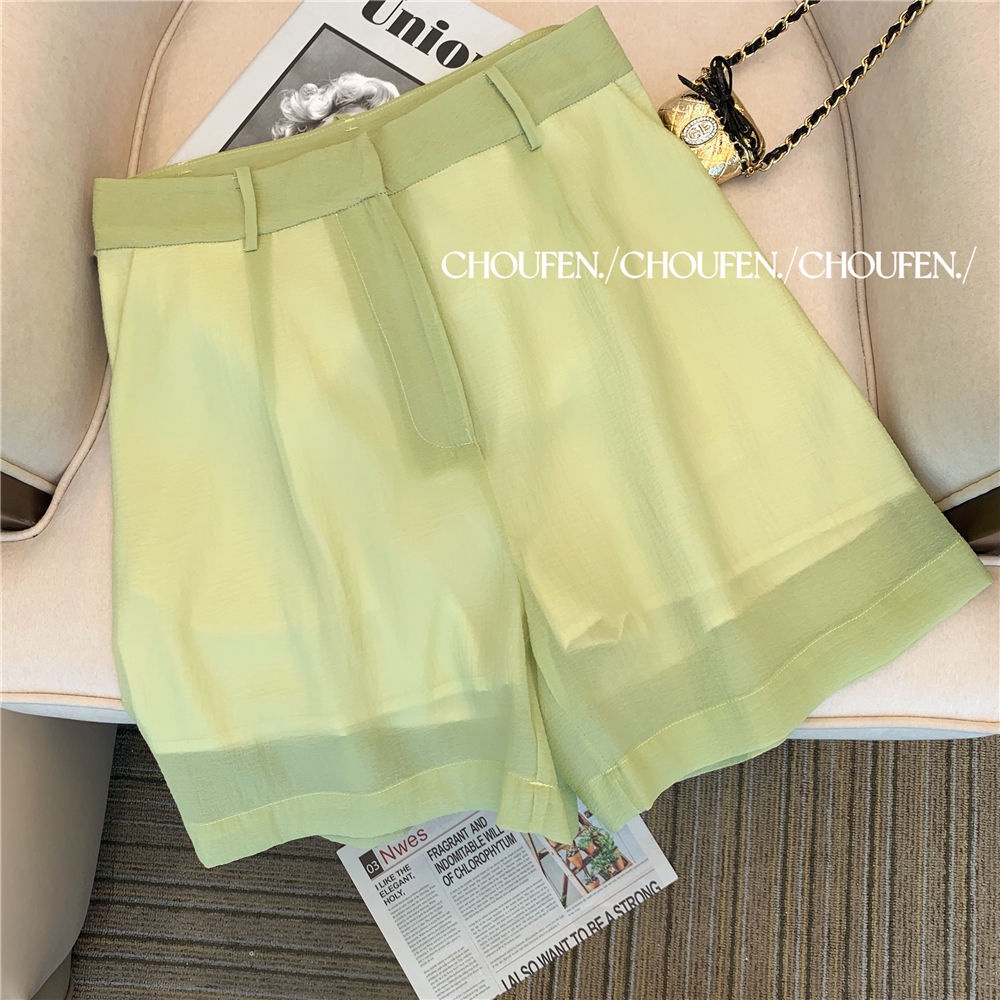 Bộ Áo Ngắn Tay + Quần Short Thời Trang Mùa Hè Phong Cách Mới Cho Nữ