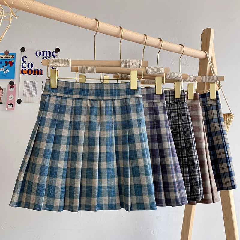 Chân váy Tennis Caro Lưng Cao Màu Xanh Hàng Loại 2 Freeship,Chân Váy Chữ A Kẻ Caro Xanh Thể Thao Xếp Ly Mới Nhất 2021 | BigBuy360 - bigbuy360.vn