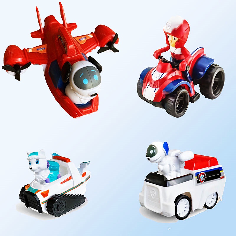 Paw Patrol Đồ Chơi Xe Tuần Tra Thiết Kế Dễ Thương Cho Bé