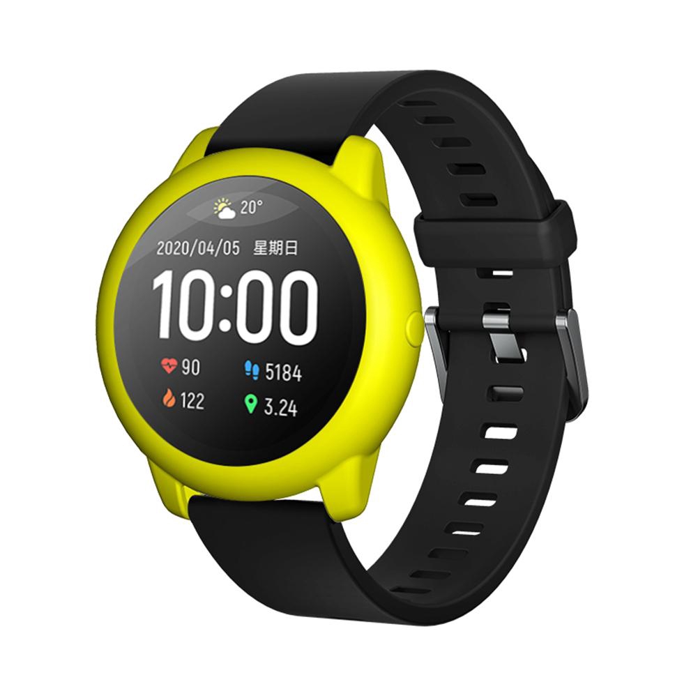 Ốp silicone linh hoạt bảo vệ toàn diện màn hình chống trầy xước cho đồng hồ Haylou Solar Smart Watch | BigBuy360 - bigbuy360.vn