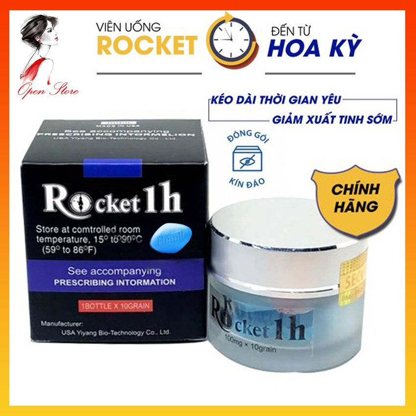 Rocket 1h Tăng Cường Sinh Lý Nam Kéo Dài Cuộc Yêu Hàng Chính Hãng OPEN STORE