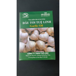 Dầu Tỏi Tuệ Linh hỗ trợ giảm mỡ máu, tăng sức đề kháng
