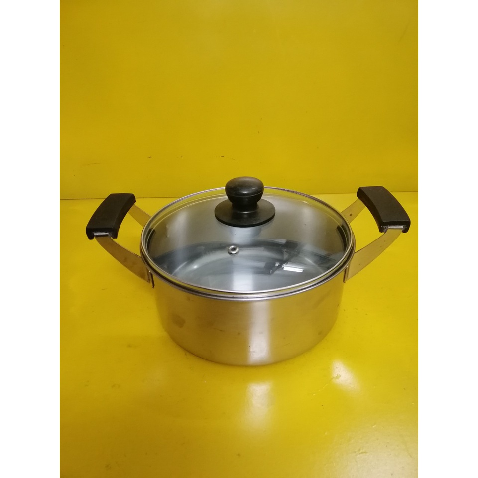 Nồi inox nội địa Nhật, size 21cm, cao 9cm (mã 764), Dùng được bếp từ
