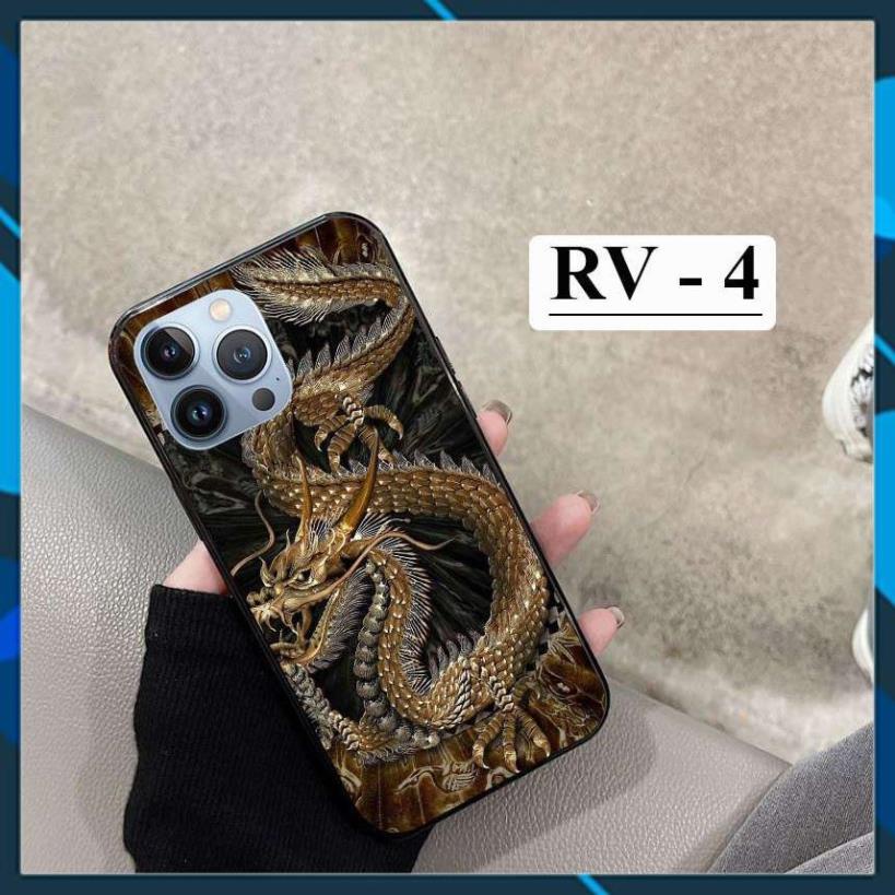 Ốp cho iPhone 11 Pro Max - iPhone 12 - iPhone 13 - iPhone 13 Mini - iPhone 13 Pro - iPhone 13 Pro Max in hình Rồng Vàng.