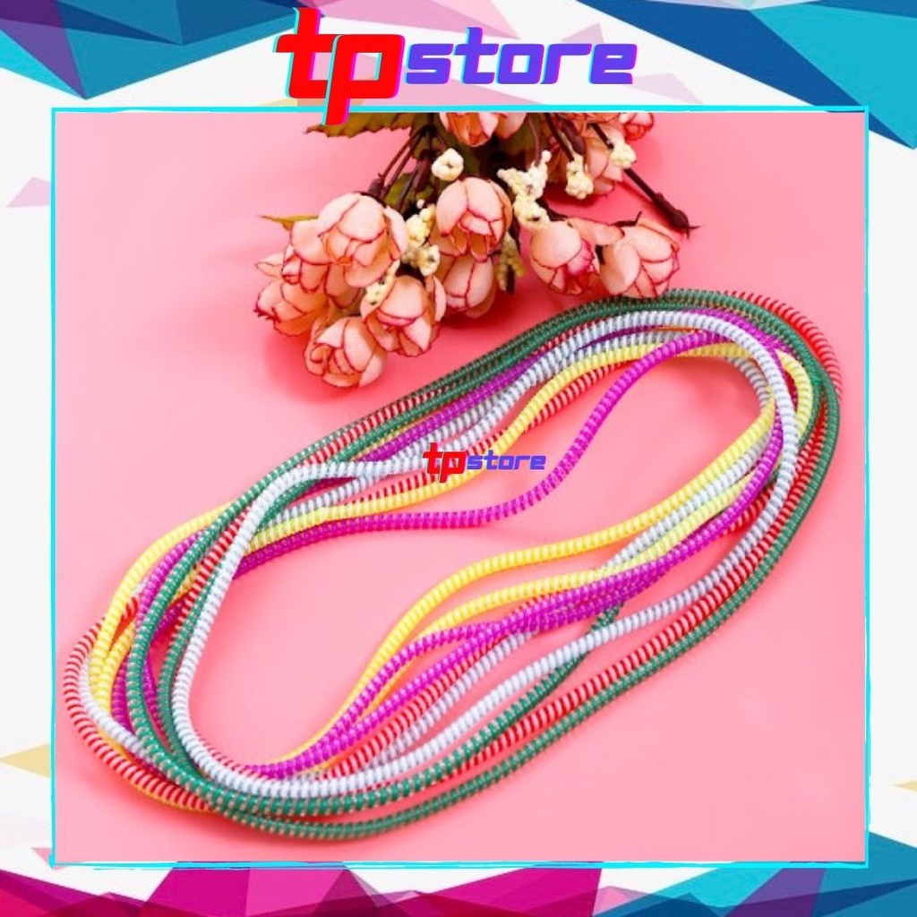 Dây quấn sạc tai nghe sạc cáp - Dây Quấn Chống Đứt Chống Rối-TP Store