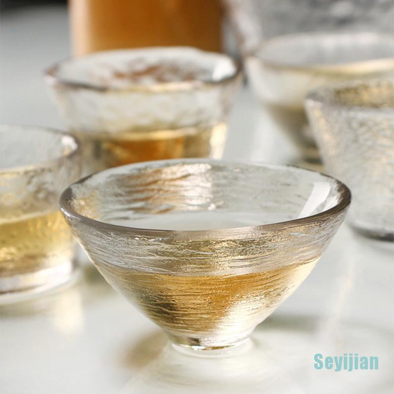 [SEY] Ly Thủy Tinh Uống Trà Nhỏ Phong Cách Nhật Bản