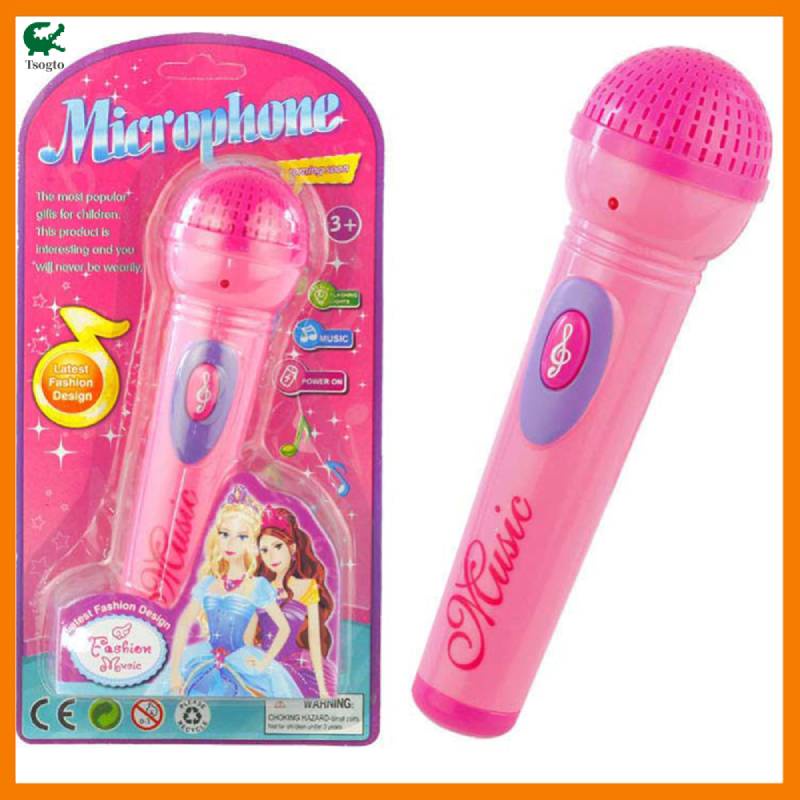 Micro đồ chơi hát karaoke có nhạc vui nhộn cho bé