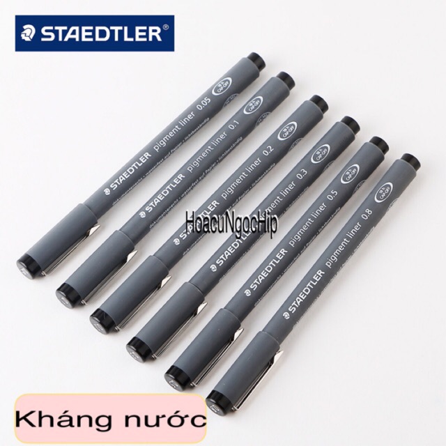 Bút line kháng nước STAEDTLER pigment liner
