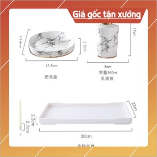 Bộ đồ dùng phòng tắm 6 món