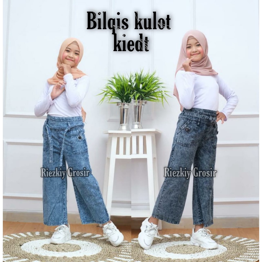 LEVIS Quần Jeans Culottes Thời Trang Cho Bé Gái 6-12 Tuổi