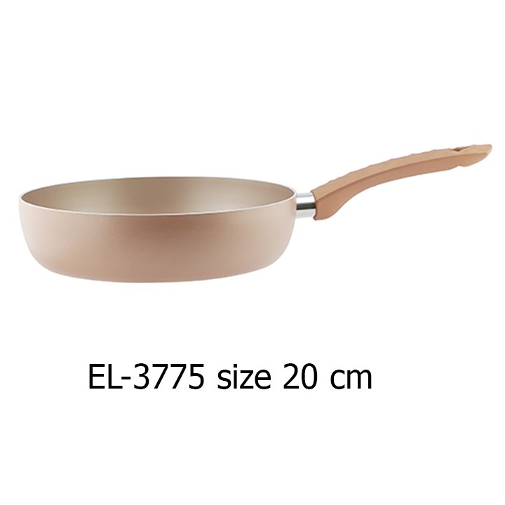 CHẢO CHỐNG DÍNH VESTA ELMICH [Bán âm vốn] EL-3775 size 20 cm / El3776 - 24cm / El3777 - 26cm / El3778 - 28cm