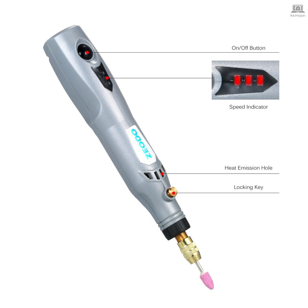 Bộ Máy Khoan Điện Mini Đa Năng 6000-15000rpm 3 Trong 1