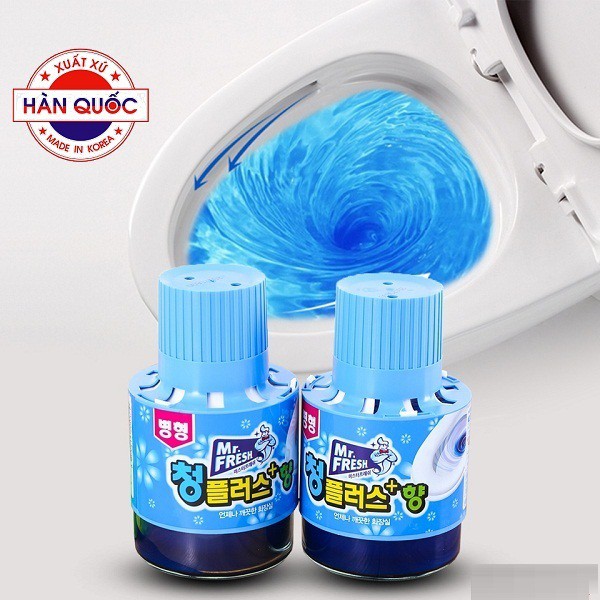 Chai thả bồn cầu tẩy rửa vệ sinh toilet Hàn Quốc chính hãng Mr.fresh 180g