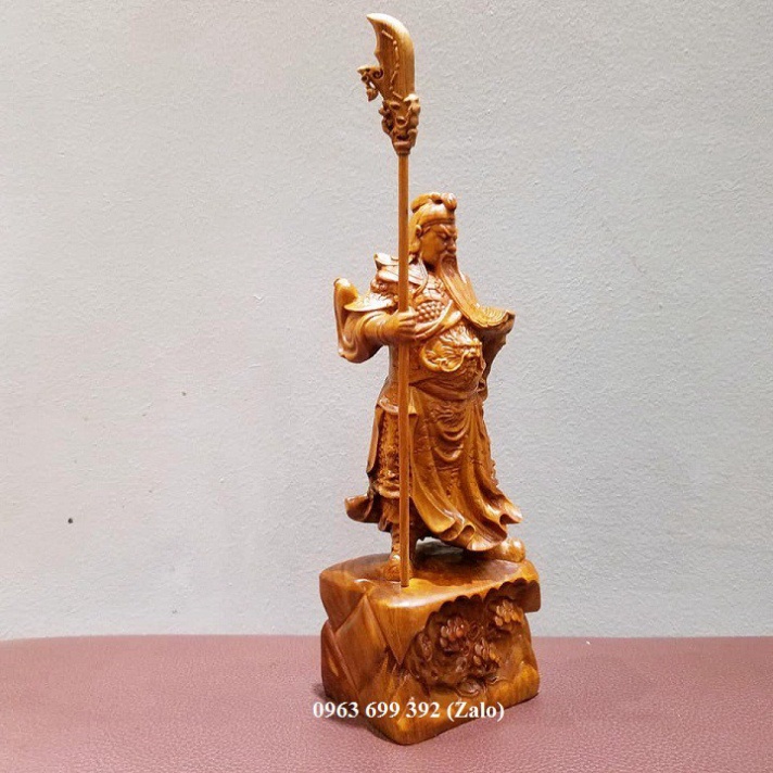 Tượng quan công bằng gỗ giá rẻ