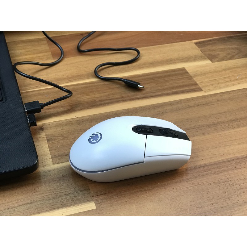 CHUỘT QUANG FMOUSE M102 không dây, sạc pin OK