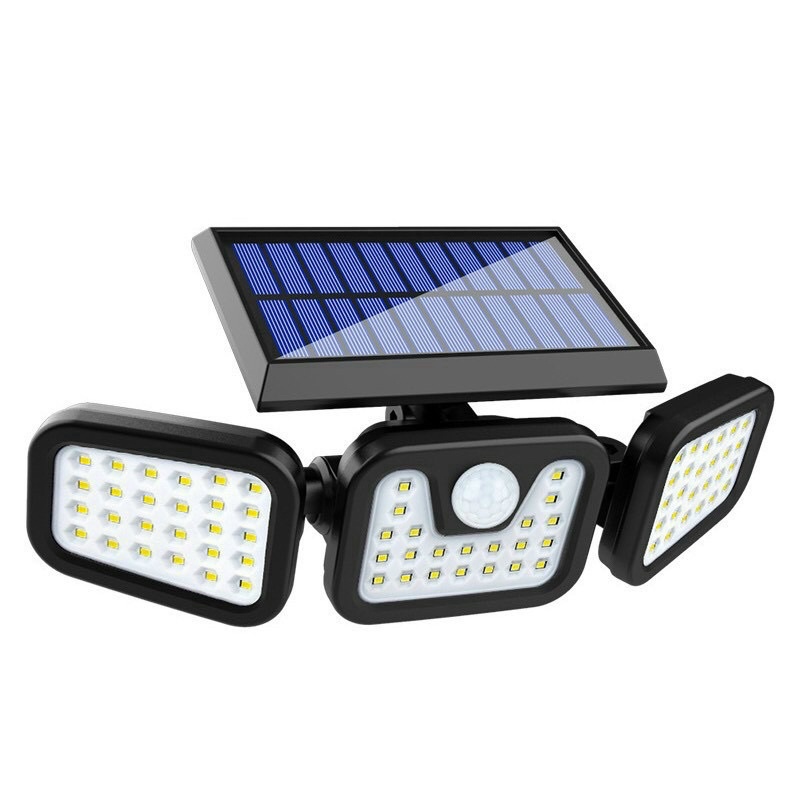 Đèn năng lượng mặt trời 3 bóng dạng led ❤️ FREE SHIP ❤️ siêu sáng pin tích điện trong 8 tiếng
