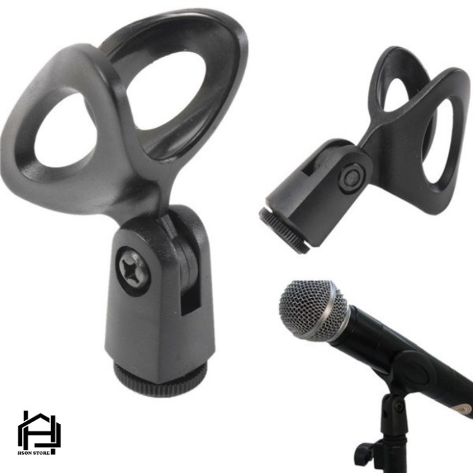 Chân đế kẹp micro BOM MIC STAND, giá đỡ mic đứng phòng thu, sân khấu chuyển nghiệp