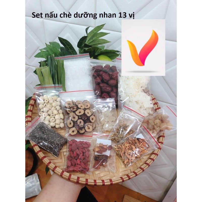 Sét chè dưỡng nhan 13 vị (1116)