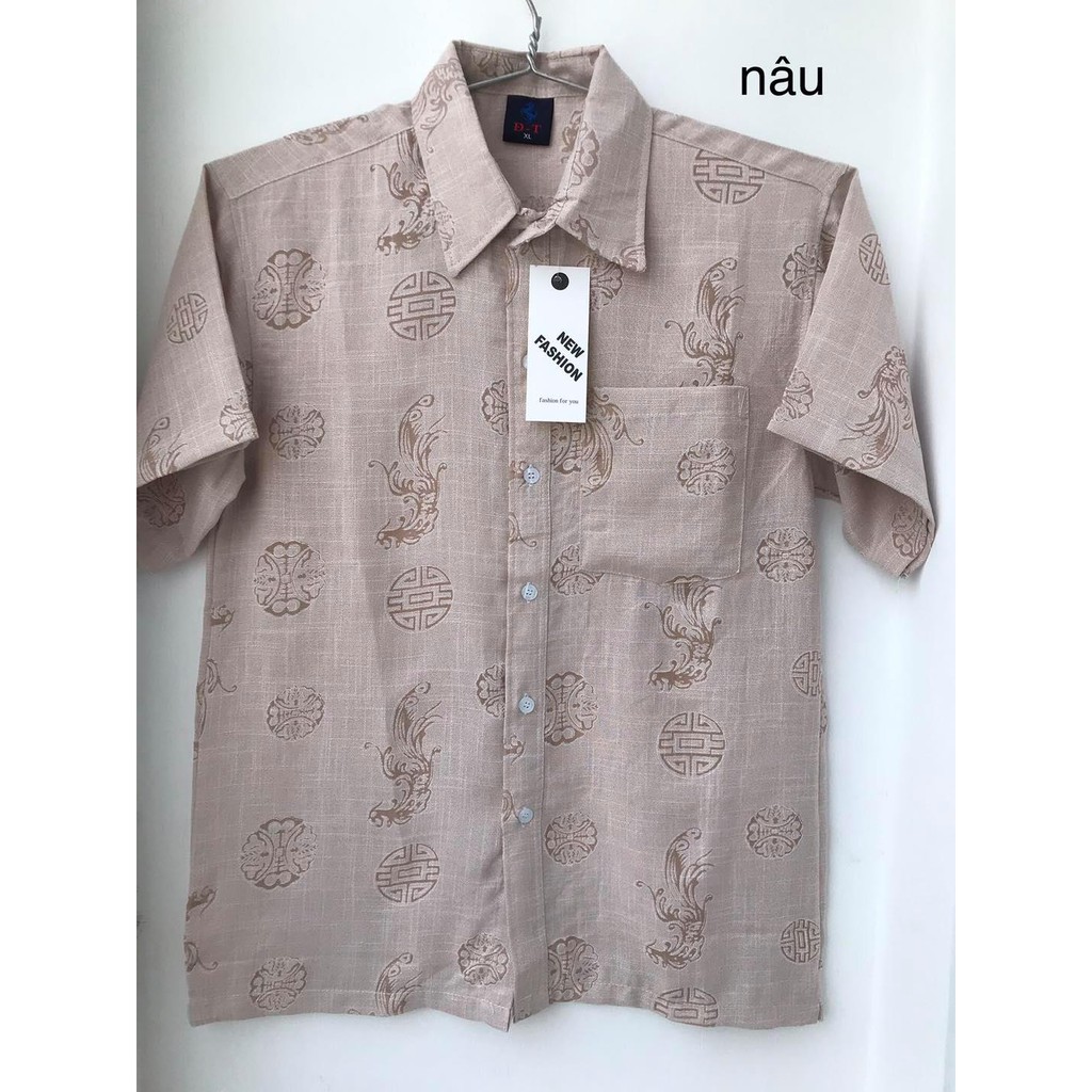 ÁO SƠ MI XÔ TRUNG NIÊN. CÚC TIN | BigBuy360 - bigbuy360.vn